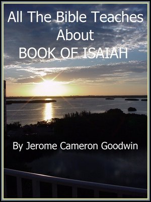 cover image of ISAIAH, BOOK OF